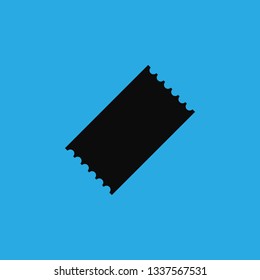 concert ticket icon vector