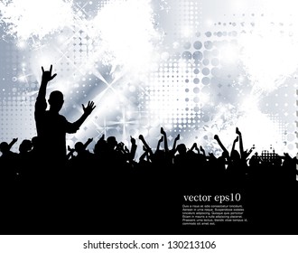 Concert. Vector