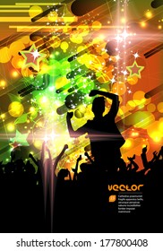 Concert. Vector