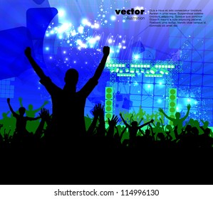 Concert. Vector illustration