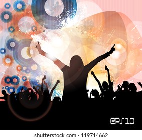 Concert. Vector illustration