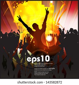Concert. Vector illustration