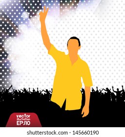 Concert. Vector illustration