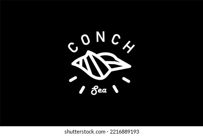CONCH SEA LOGO DESIGN VECTORS