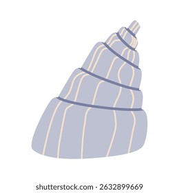 Conch shell icon. Sea and ocean symbol. isolated shell 