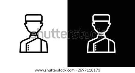 Concierge icon Logo. Vector Illustration. EPS Illustration.