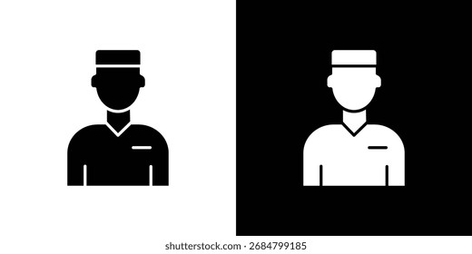 Concierge icon symbol. simple design editable.