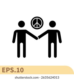 conciliation icons  symbol vector elements for infographic web