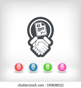 Conciliation payment icon