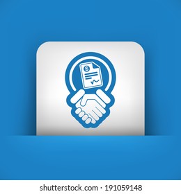 Conciliation payment icon