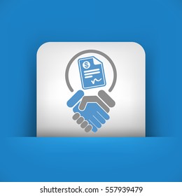 Conciliation payment icon