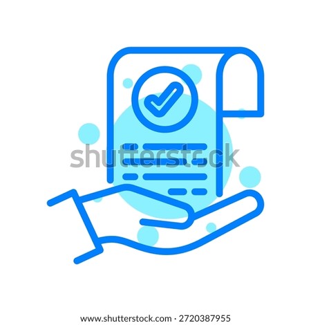 Conclusion Icon In Shape Vector Illustration