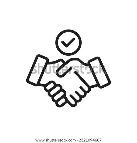 Conclusion Outline Icon Vector Illustration