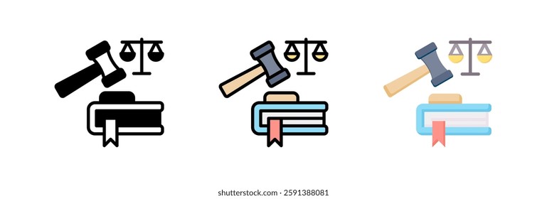 Conclution Icon Element For Design