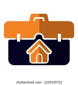 Concrete bag icon for your website, logo, app, UI, product print. Concrete bag concept flat. vector illustration icon.