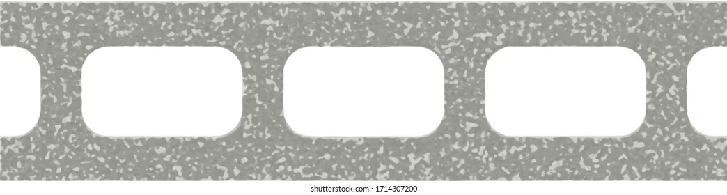 ilustración vectorial aislada de bloques de concreto