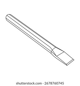 Betonmeißel Symbol, Vektorgrafik-Design