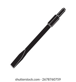 concrete chisel icon vector illustration design
