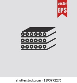 Concrete Floor Slabs icon.Vector illustration.
