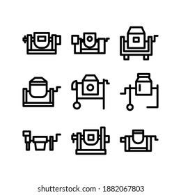 concrete icon or logo isolated sign symbol vector illustration - Collection of high quality black style vector icons
