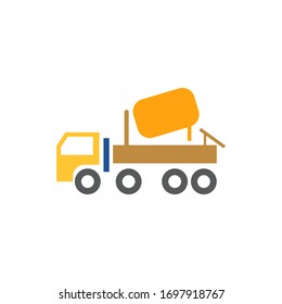 Design der Vektorillustration mit dem Betonlogo