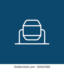 concrete mixer icon