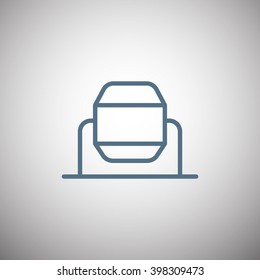 concrete mixer icon