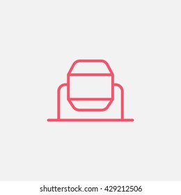 Concrete mixer icon