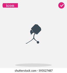 Concrete mixer icon.