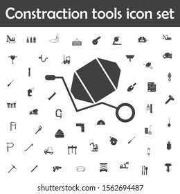 Concrete mixer icon. Constraction tools icons universal set for web and mobile