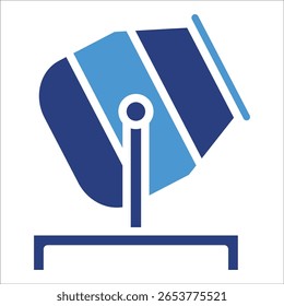 Concrete Mixer Icon Element For Design