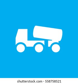 concrete mixer icon illustration isolated vector sign symbol