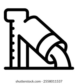 Concrete mixer pouring cement, highlighting the process of laying a building's foundation