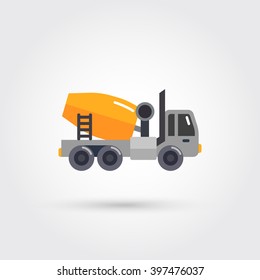 concrete mixer truck