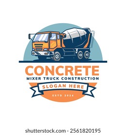 concrete mixer truck construction template design