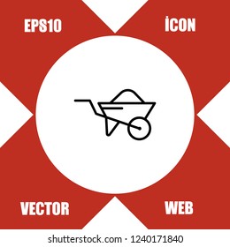 concrete trolley icon