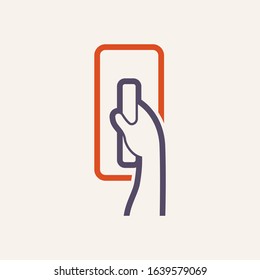 Concrete trowel tool vector icon for worker, builder to screed, troweling, mason and plaster wet concrete, mortar in building construction or repair work i.e. slab, floor and wall with smooth surface.