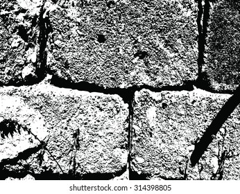 Concrete wall of stone texture