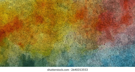 Concrete wall texture with colored plaster. Beautiful design facade painted plaster walls with small pits of various shapes. The texture for the walls in the interior or exterior
