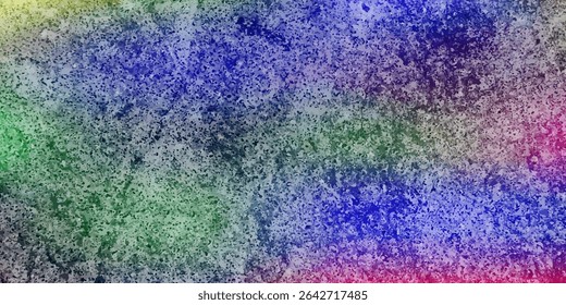 Concrete wall texture with colored plaster. Beautiful design facade painted plaster walls with small pits of various shapes. The texture for the walls in the interior or exterior. vector