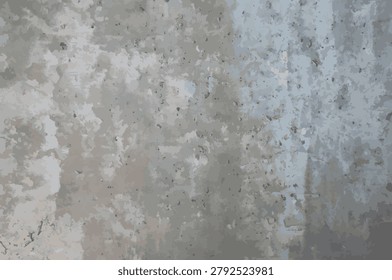 A concrete wall texture. A gray concrete wall background.