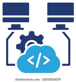 Concurrency Icon Element For Design