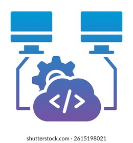 Concurrency Icon Element For Design