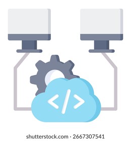 Concurrency Icon Element For Design