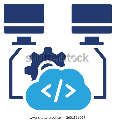 Concurrency Icon Element For Design