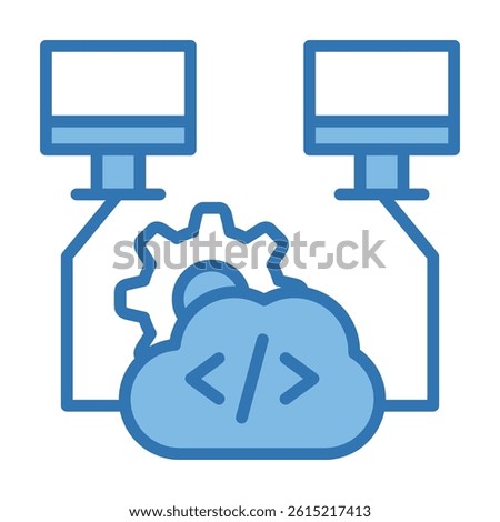 Concurrency Icon Element For Design