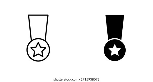 Condecoration Icon Design Kollektion. Vektorzeichen und Symbol für UI-Designs