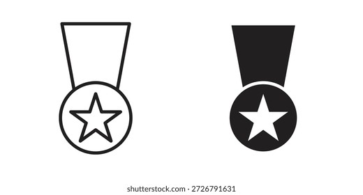 Condecoration Icon Set. Paket mit minimalem Logo-Webelement.