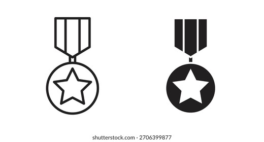Condecoration icon vector illustration. Flat design. Graphic design vector symbols.