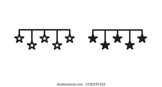 Condecoration-Symbole. Pixel perfekt. Vektorkontursymbol. Flaches Logo-Konzept.